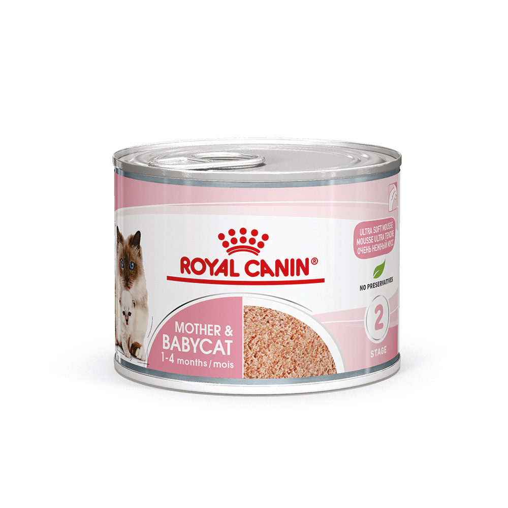 Royal Canin Mother & Babycat Ultra Soft Mousse - Sparpaket: 96 x 195 g von Royal Canin