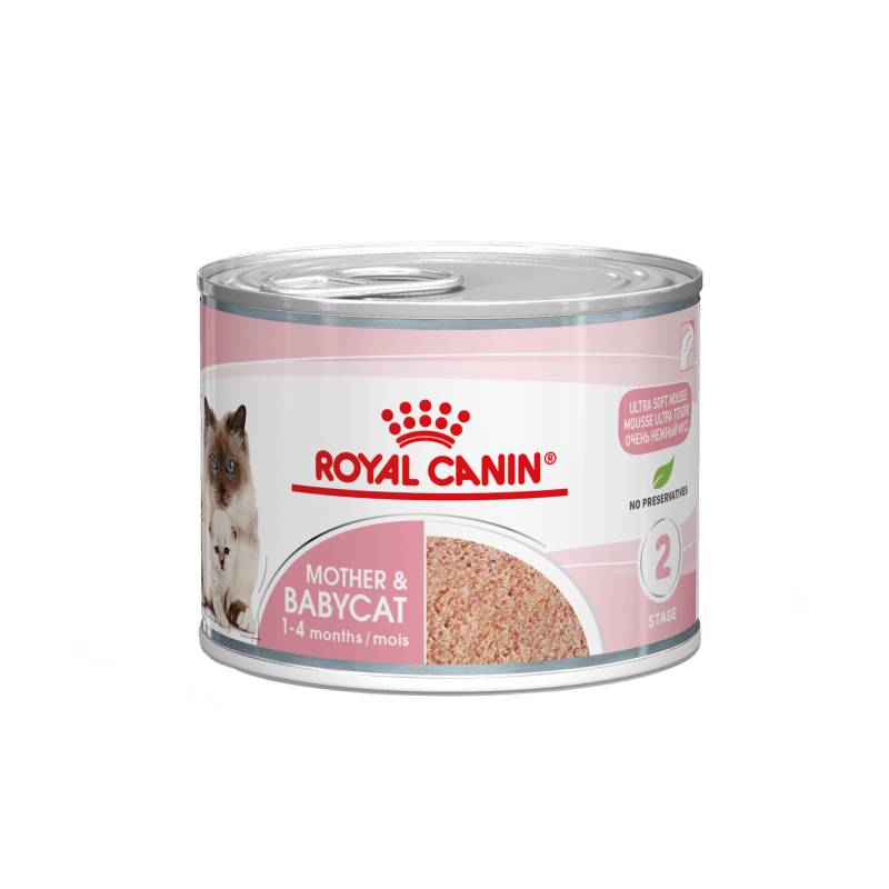 Royal Canin Mother & Babycat Ultra Soft Mousse Katzenfutter - 12 x 195 g von Royal Canin