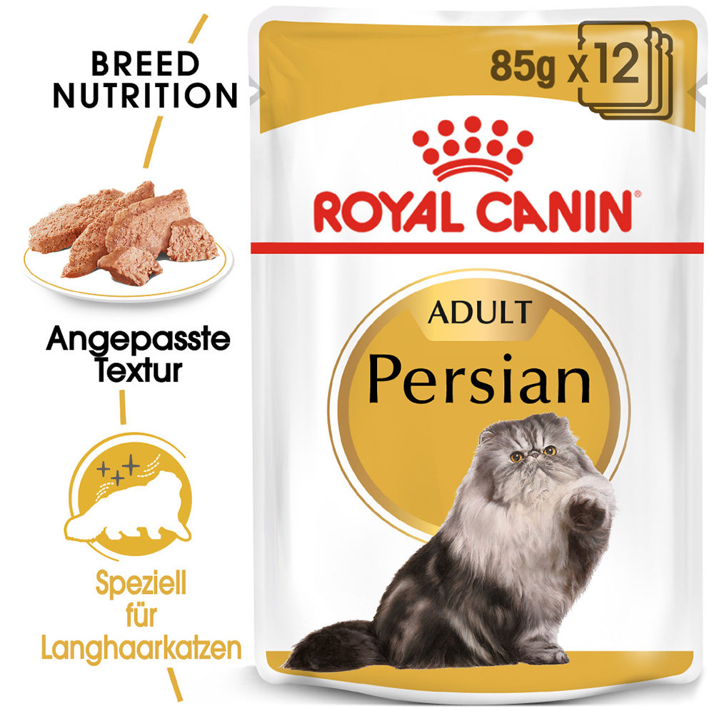 Royal Canin Persian Adult Katzenfutter - Frischebeutel - 12 x 85 g von Royal Canin