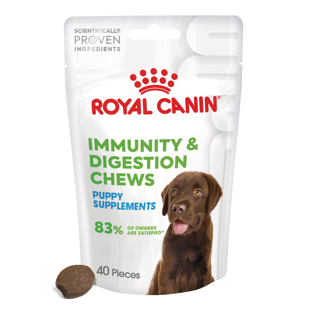 Royal Canin Puppy Immunity & Digestion Supplement Kausnacks - 100 g (40 Stück) von Royal Canin