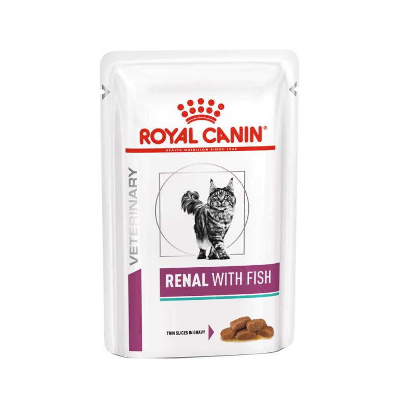 Royal Canin Renal Feline - Katze - 12x 85 g Fisch Frischebeutel von Royal Canin