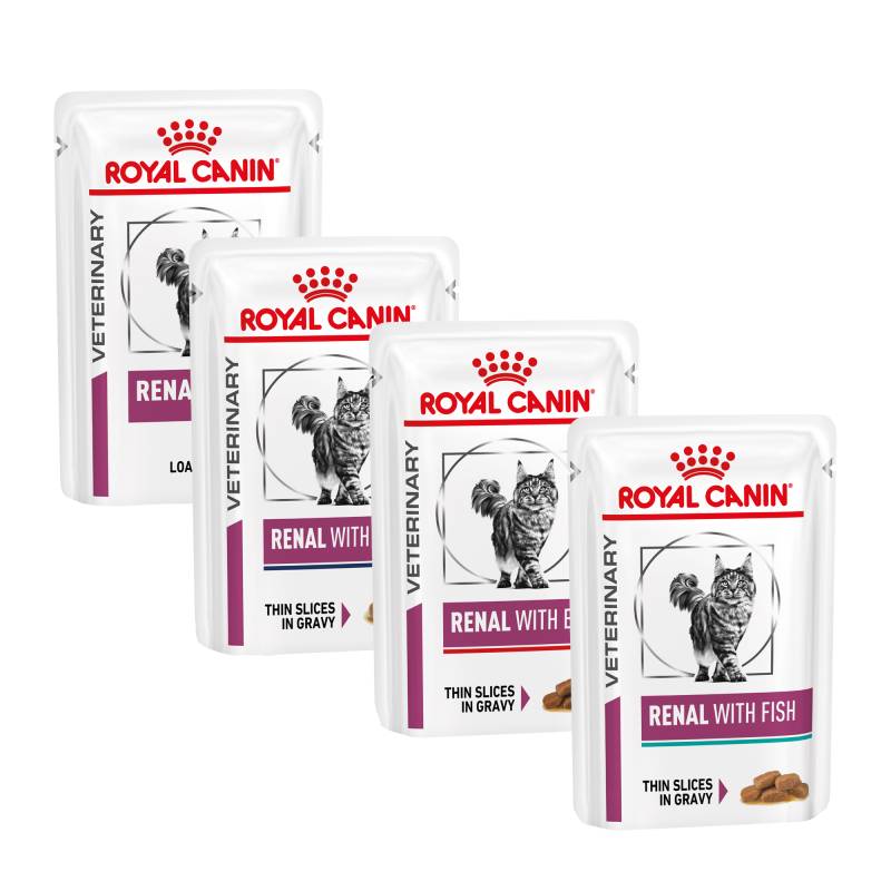 Royal Canin Renal Feline - Katze - 12x 85 g Fisch Frischebeutel von Royal Canin