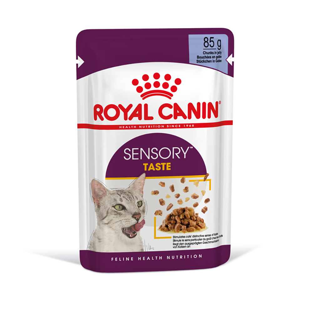 Royal Canin Sensory Taste in Gelee - Sparpaket: 48 x 85 g Royal Canin Sensory Taste in Gelee - Sparpaket: 48 x 85 g von Royal Canin