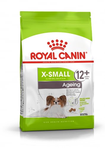 Royal Canin X-SMALL Ageing 12+ - ältere sehr kleine Hunde | 500 g | Alleinfuttermittel für Hunde | Für sehr kleine Hunde (bis 4 kg) in der zweiten Lebenshälfte von ROYAL CANIN