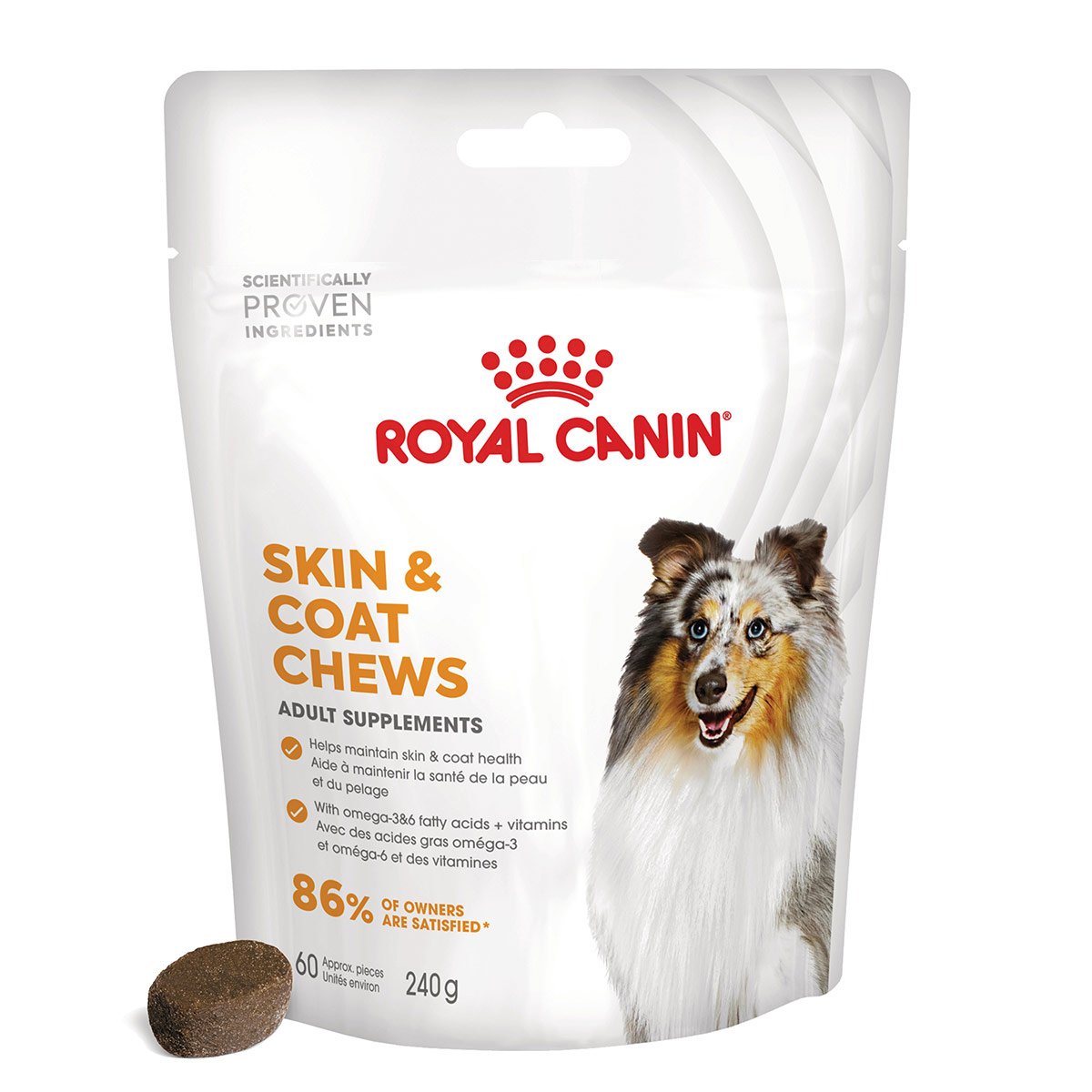 Royal Canin Skin&Coat Chews Adult Supplements 240g Royal Canin Skin&Coat Chews Adult Supplements 240g von Royal Canin