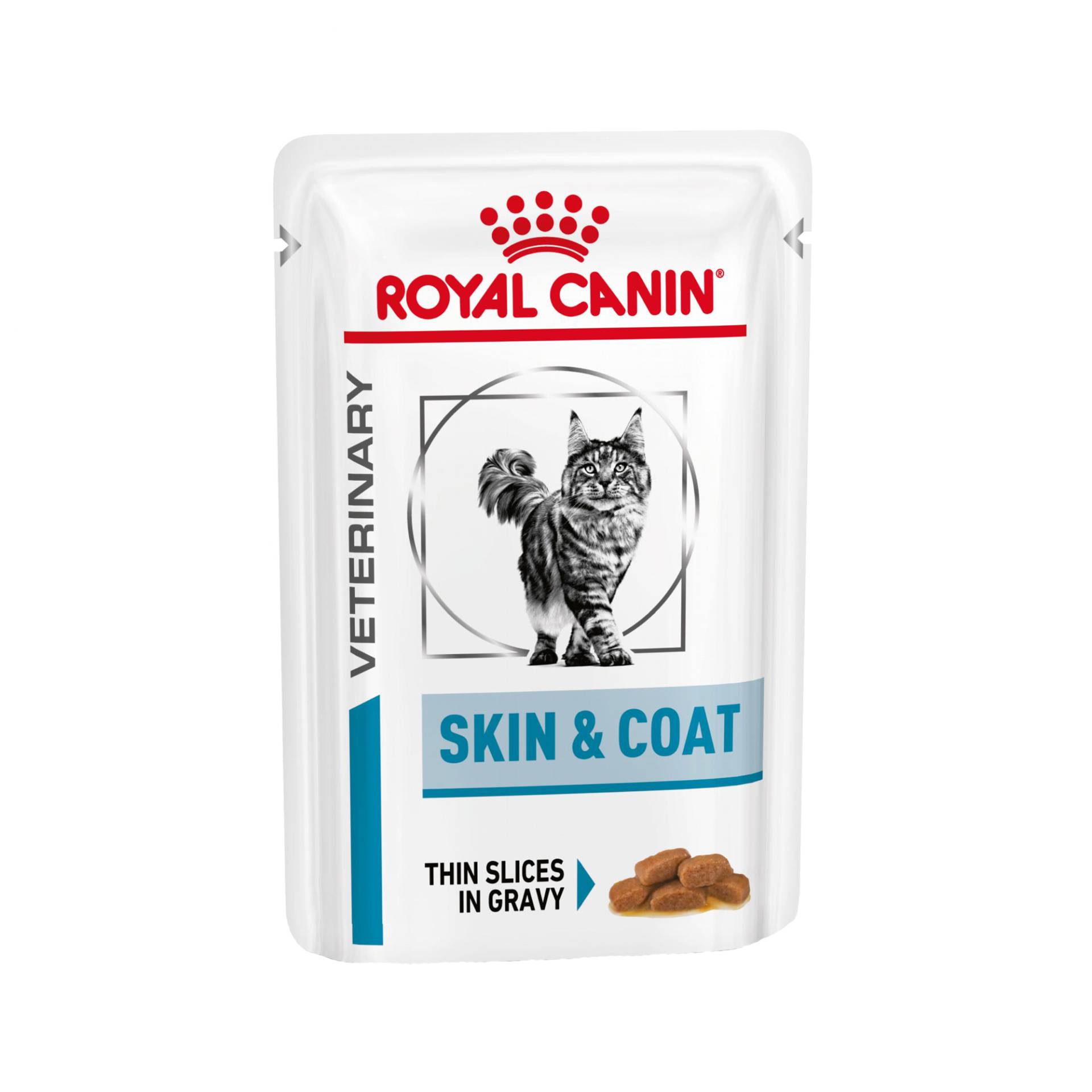 Royal Canin Skin & Coat Katzenfutter - Frischebeutel - 12 x 85 g von Royal Canin