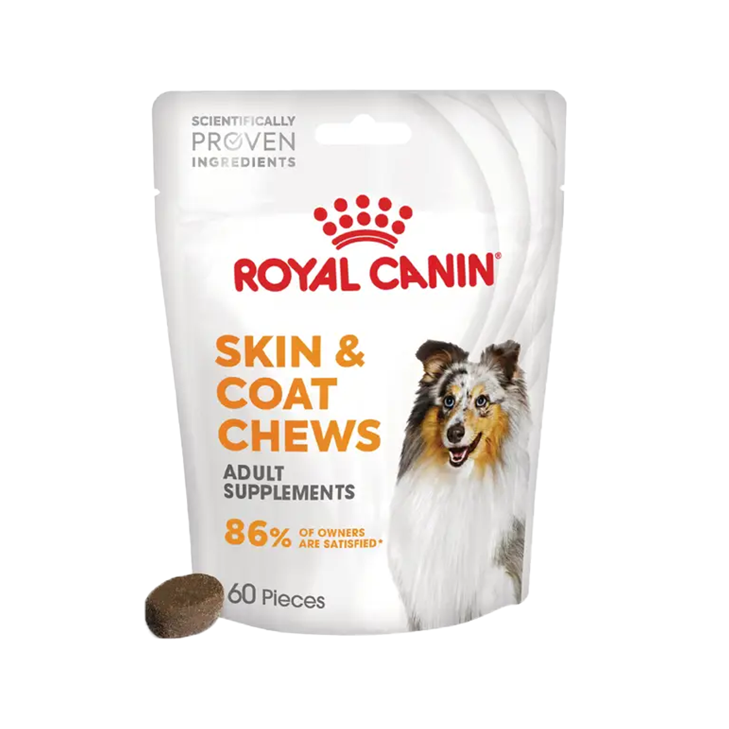 Royal Canin Skin & Coat Supplements Chews Hund - 240 gram von Royal Canin