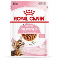 Royal Canin Sterilised Kitten in Soße - 24 x 85 g von Royal Canin