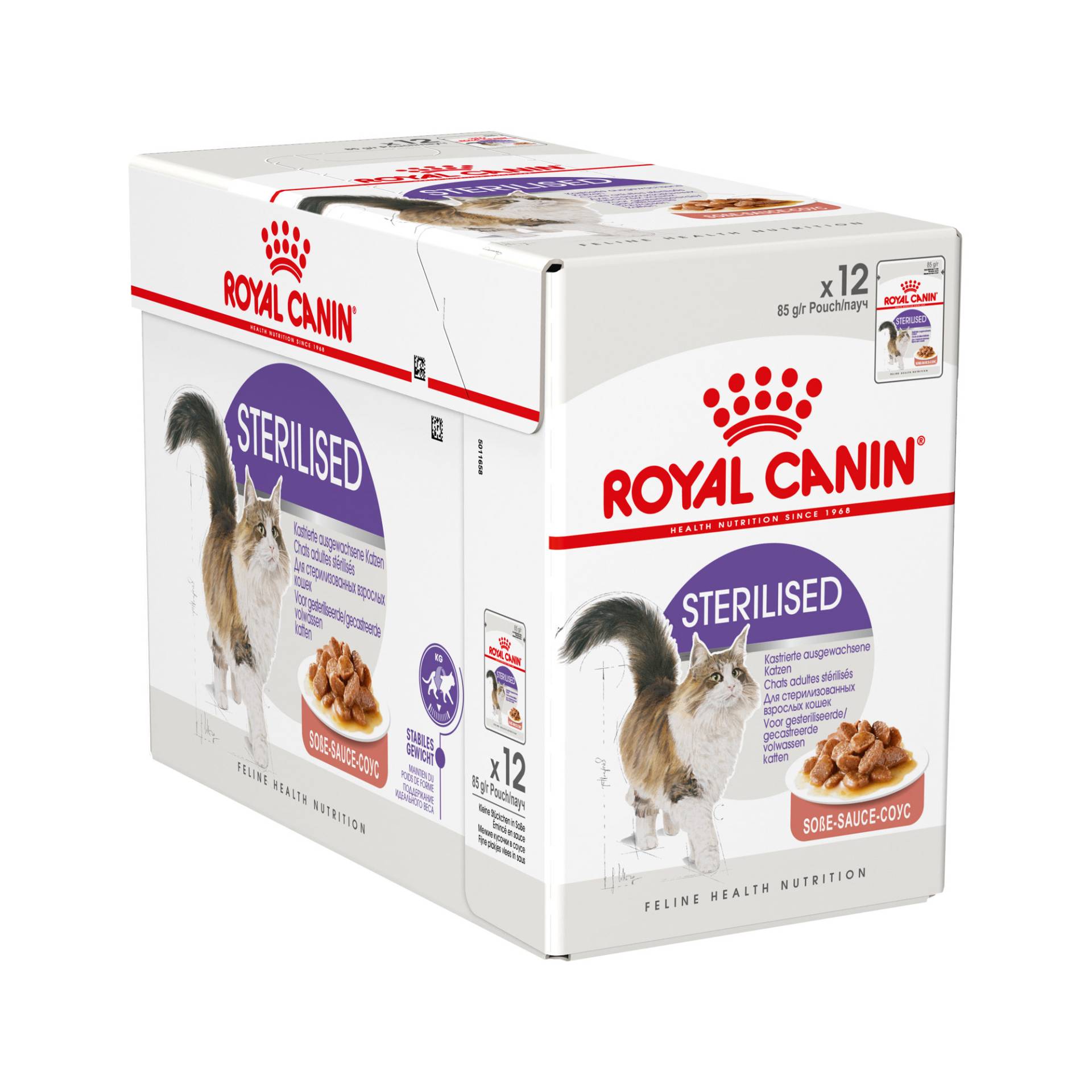 Royal Canin Sterilised in Gravy Katzenfutter - Frischebeutel - 12 x 85 g Royal Canin Sterilised in Gravy Katzenfutter - Frischebeutel - 12 x 85 g von Royal Canin
