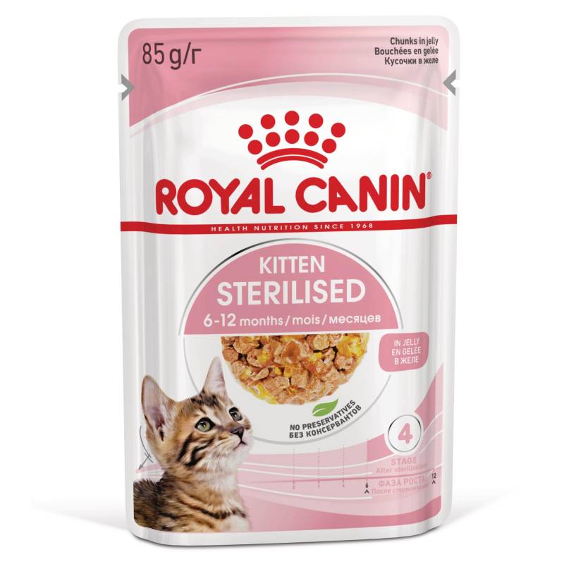 Royal Canin Sterilized Kitten in Gelee - Sparpaket: 24 x 85 g von Royal Canin