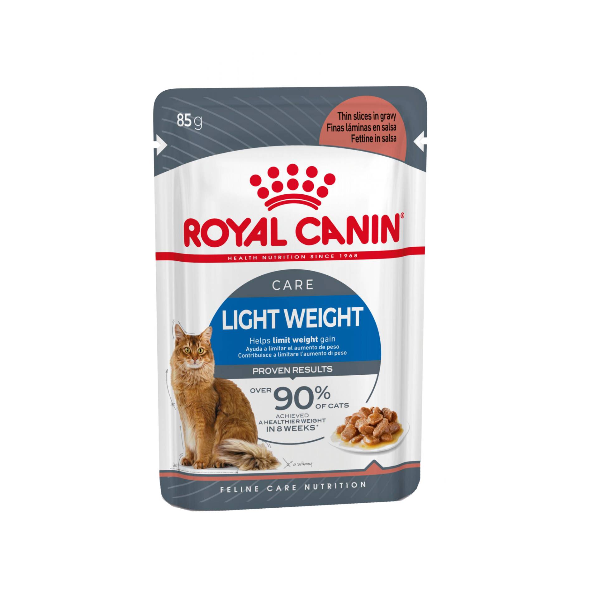 Royal Canin Ultra Light in Gravy Katzenfutter - Frischebeutel - 12 x 85 g von Royal Canin