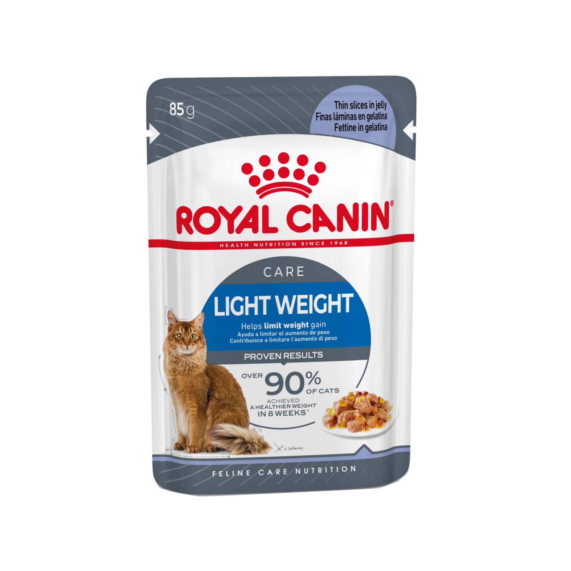Royal Canin Ultra Light in Jelly Katzenfutter - Frischebeutel - 12 x 85 g von Royal Canin