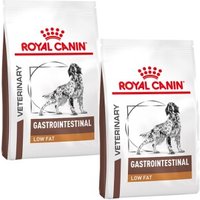 ROYAL CANIN Veterinary Gastro Intestinal Low Fat 2x12 kg von Royal Canin