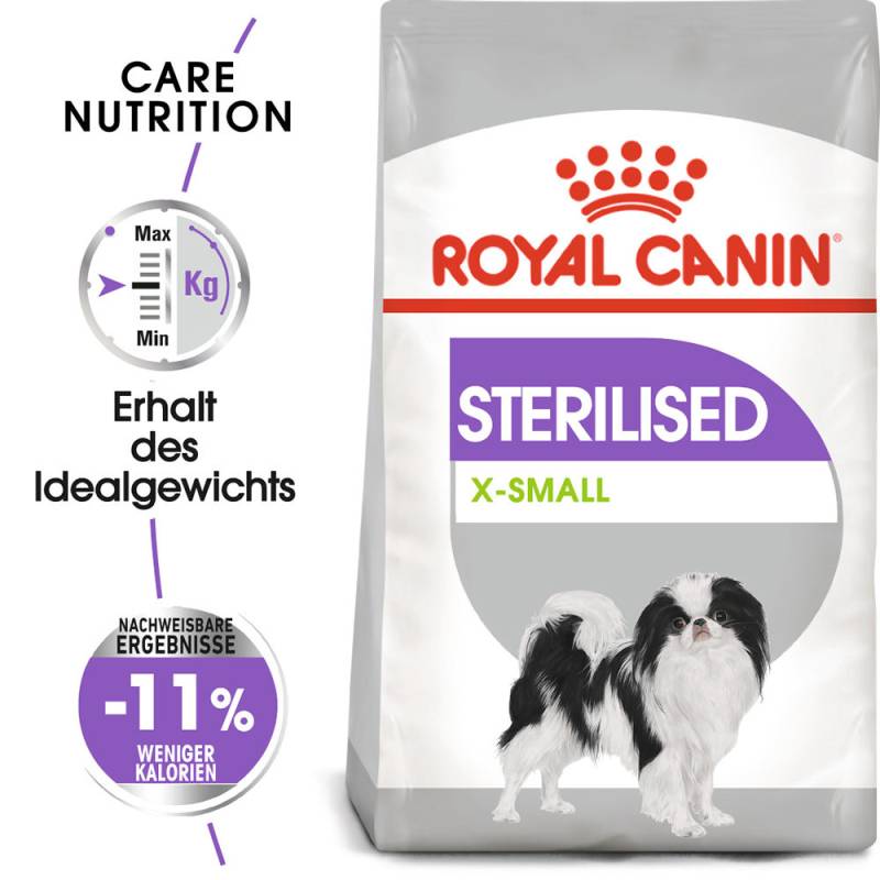 Royal Canin X-Small Sterilised Hundefutter - 1,5 kg von Royal Canin