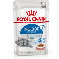 Sparpaket Royal Canin Pouch 24 x 85 g - Indoor Sterilised 7+ in Soße von Royal Canin