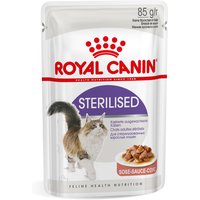 Sparpaket Royal Canin Pouch 24 x 85 g - Sterilised in Soße von Royal Canin