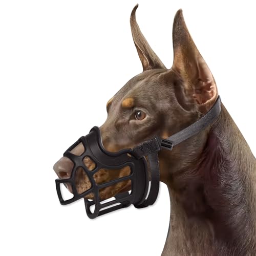 Maulkorb für Hunde, Korbmaulkorb gegen Beißen, Kauen, stabiler, leichter Maulkorb ermöglicht Hecheln Trinken, Käfigmaulkorb für kleine, mittelgroße und große Hunde, für Fellpflege, Trimmtraining Maulkorb für Hunde, Korbmaulkorb gegen Beißen, Kauen, stabiler, leichter Maulkorb ermöglicht Hecheln Trinken, Käfigmaulkorb für kleine, mittelgroße und große Hunde, für Fellpflege, Trimmtraining von Royal Claws