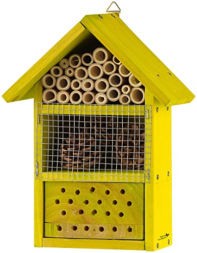 Royal Gardineer Nistkasten: Insektenhotel-Bausatz, Nisthilfe und Schutz für Nützlinge, extra-tief (Insektenhotel Insektenhaus, Insektenhotel Set, insektengiften) von Royal Gardineer