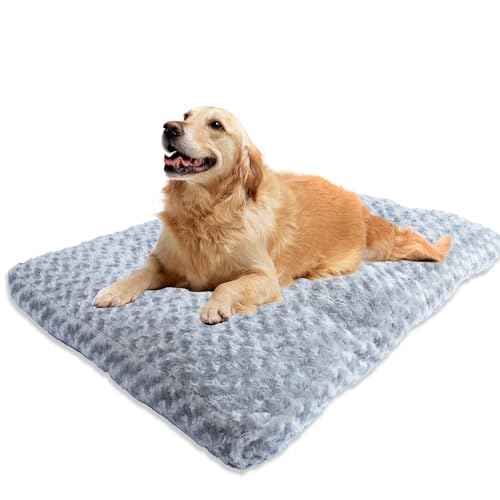 Roypet Deluxe waschbares Hundebett für große Hunde (Grau, XL) von Roypet