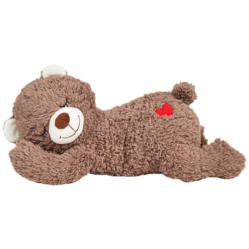 Rproonay Hundespielzeug Welpe Kuscheltier Komfort Spielzeug Beruhigendes Haustier Plüsch Stofftier Bär Niedliches Bär Design Leicht Tragbar 30x15cm Für Reisen & Kistentraining Rproonay Hundespielzeug Welpe Kuscheltier Komfort Spielzeug Beruhigendes Haustier Plüsch Stofftier Bär Niedliches Bär Design Leicht Tragbar 30x15cm Für Reisen & Kistentraining von Rproonay