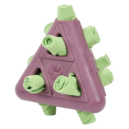 Rproonay Interaktives Spielzeug zum Verstecken von Tiernahrung, Zahnungsreiniger für Hunde mit Pyramidenform, bissfestes Haustier-Welpen-Puzzle-Spielzeug, lustig und anregend, robust und sicher, 13,4 Rproonay Interaktives Spielzeug zum Verstecken von Tiernahrung, Zahnungsreiniger für Hunde mit Pyramidenform, bissfestes Haustier-Welpen-Puzzle-Spielzeug, lustig und anregend, robust und sicher, 13,4 von Rproonay