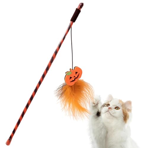 Rproonay -Katzen-Spielstock, interaktiver Katzen-Trainingsstab, Indoor-Katzenspielzeug, Spielstock für Kätzchen, einfache Reinigung und Wartung der Hygiene Rproonay -Katzen-Spielstock, interaktiver Katzen-Trainingsstab, Indoor-Katzenspielzeug, Spielstock für Kätzchen, einfache Reinigung und Wartung der Hygiene von Rproonay