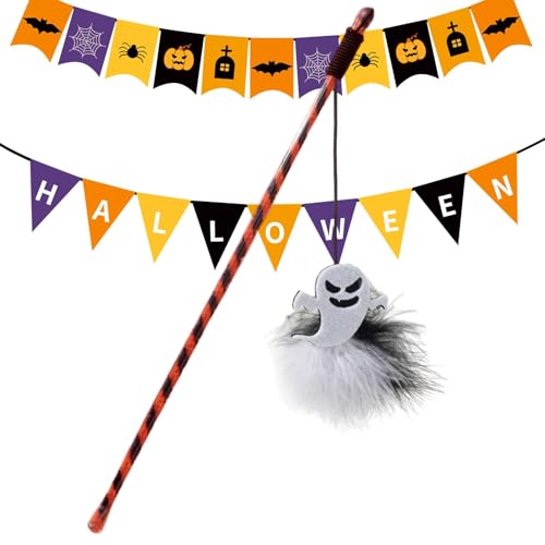 Rproonay -Katzen-Spielstock, interaktiver Katzen-Trainingsstab, Indoor-Katzenspielzeug, Spielstock für Kätzchen, einfache Reinigung und Wartung der Hygiene Rproonay -Katzen-Spielstock, interaktiver Katzen-Trainingsstab, Indoor-Katzenspielzeug, Spielstock für Kätzchen, einfache Reinigung und Wartung der Hygiene von Rproonay