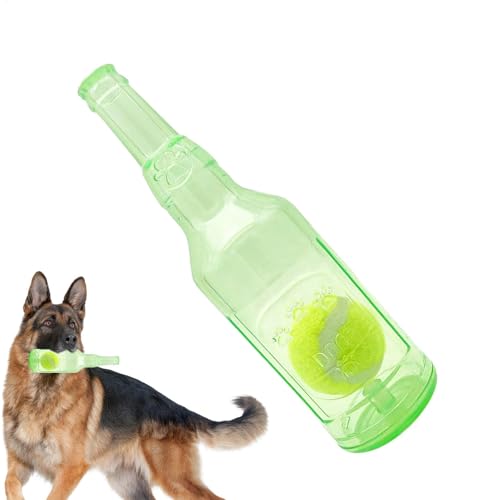 Rproonay Kauspielzeug für Hunde, Quietschflasche, niedliches Haustier-Trainingswerkzeug, interaktiver Quietschspaß, sicheres und stabiles Material, 7,5 x 24,5 cm, für drinnen und draußen Rproonay Kauspielzeug für Hunde, Quietschflasche, niedliches Haustier-Trainingswerkzeug, interaktiver Quietschspaß, sicheres und stabiles Material, 7,5 x 24,5 cm, für drinnen und draußen von Rproonay