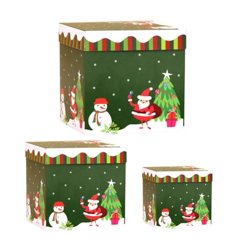 Christmas Nesting Boxes, Holiday Cardboard Boxes, Stacked Christmas Boxes, Decorative Christmas Boxes, Festive Nesting Box Set, Christmas Boxes with Lids and Bow, Nesting Boxes for Christmas Christmas Nesting Boxes, Holiday Cardboard Boxes, Stacked Christmas Boxes, Decorative Christmas Boxes, Festive Nesting Box Set, Christmas Boxes with Lids and Bow, Nesting Boxes for Christmas von Rqrdww