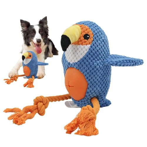 Rqrdww Parrot Shaped Dog Toys, No Stuffing Chewing Toys, Squeak Crinkle Dog Puzzle Toys, Interactive Dog Treat Dispenser, Chew Toys for Middle Large Dogs, Dog Puzzle Toys for Chewing, Rqrdww Parrot Shaped Dog Toys, No Stuffing Chewing Toys, Squeak Crinkle Dog Puzzle Toys, Interactive Dog Treat Dispenser, Chew Toys for Middle Large Dogs, Dog Puzzle Toys for Chewing, von Rqrdww