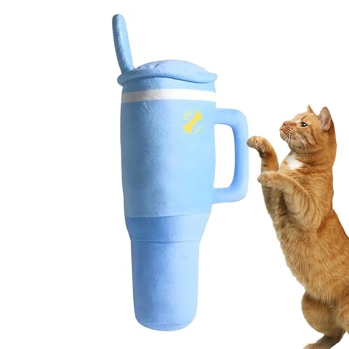 Rqrdww Plush Chew Toys for Dogs, Squeaky Dog Water Cup Toy, Stuffed Dog Toy for Puppies, Interactive Plush Dog Toy, Chew Toy for Large Dogs, Squeaky Plush Pet Toy, Water Cup Shape Dog Toy Rqrdww Plush Chew Toys for Dogs, Squeaky Dog Water Cup Toy, Stuffed Dog Toy for Puppies, Interactive Plush Dog Toy, Chew Toy for Large Dogs, Squeaky Plush Pet Toy, Water Cup Shape Dog Toy von Rqrdww