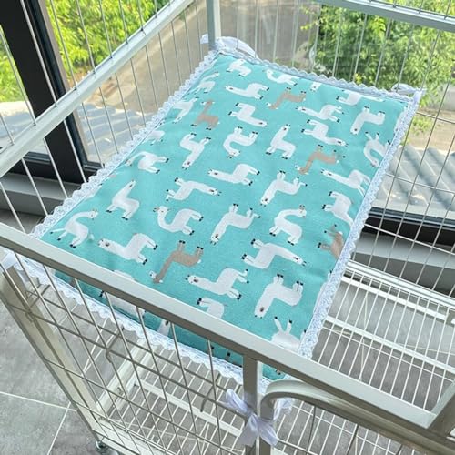 Rr tianshi Weiche Katzenbett-Matte, waschbar, für den Innenbereich, Katzen, Haustierkissen, Welpenmatte, Kissen, doppelseitig, Haustier-Schlafmatte, Käfig-Pad für Hunde und Katzen (L-70 x 50 cm, J) von Rr tianshi