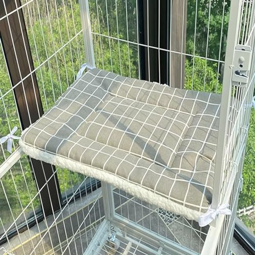 Rr tianshi Weiche Katzenbett-Matte, waschbar, für den Innenbereich, Katzen, Haustierkissen, Welpenmatte, Kissen, doppelseitig, Haustier-Schlafmatte, Käfig-Pad für Hunde und Katzen (S-50 x 35 cm, E) Rr tianshi Weiche Katzenbett-Matte, waschbar, für den Innenbereich, Katzen, Haustierkissen, Welpenmatte, Kissen, doppelseitig, Haustier-Schlafmatte, Käfig-Pad für Hunde und Katzen (S-50 x 35 cm, E) von Rr tianshi