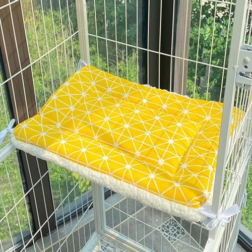 Rr tianshi Weiche Katzenbett-Matte, waschbar, für den Innenbereich, Katzen, Haustierkissen, Welpenmatte, Kissen, doppelseitig, Haustier-Schlafmatte, Käfig-Pad für Hunde und Katzen (S-50 x 35 cm, D) von Rr tianshi