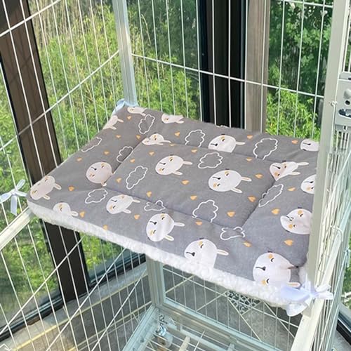 Rr tianshi Weiche Katzenbett-Matte, waschbar, für den Innenbereich, Katzen, Haustierkissen, Welpenmatte, Kissen, doppelseitig, Haustier-Schlafmatte, Käfig-Pad für Hunde und Katzen (XL-85 x 60 cm, F) Rr tianshi Weiche Katzenbett-Matte, waschbar, für den Innenbereich, Katzen, Haustierkissen, Welpenmatte, Kissen, doppelseitig, Haustier-Schlafmatte, Käfig-Pad für Hunde und Katzen (XL-85 x 60 cm, F) von Rr tianshi