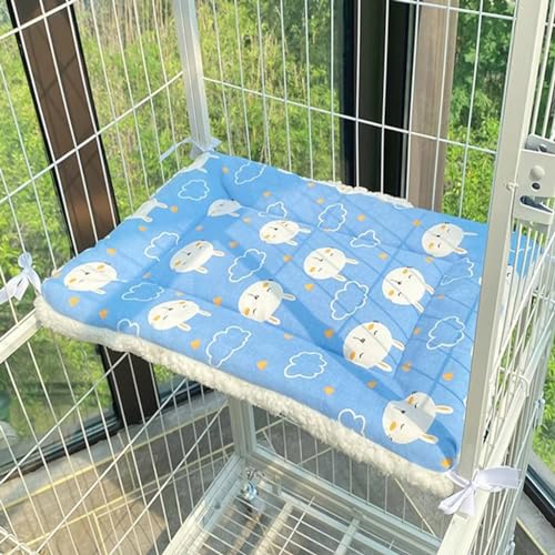 Rr tianshi Weiche Katzenbett-Matte, waschbar, für den Innenbereich, Katzen, Haustierkissen, Welpenmatte, Kissen, doppelseitig, Haustier-Schlafmatte, Käfig-Pad für Hunde und Katzen (XS-40 x 22 cm, H) von Rr tianshi