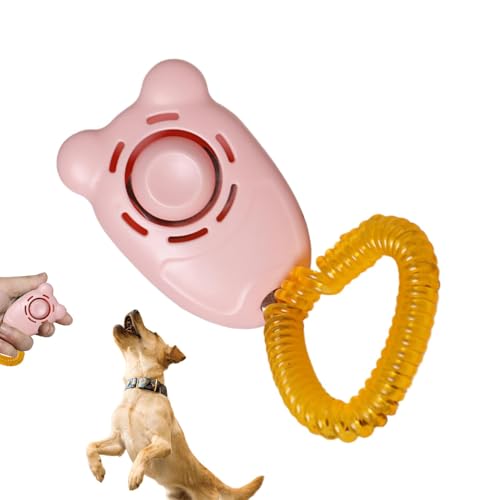 Rrlihjgu Clicker-Trainingswerkzeug für Haustiere, Clicker-Trainer für Hunde, Verhaltenstraining mit Armband, Zubehör für Hunde, Hilfsmittel für den Hund von Rrlihjgu
