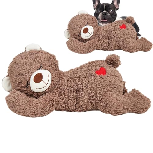 Rrlihjgu Herzschlagspielzeug Für Hunde Tauziehen Plüsch Quietschendes Mit Crinkle-Papier Und Hundeseil,Realistische Dog Heartbeat Plüschtier Zum Ausruhen, Training Für Kinder Plüschhund Rrlihjgu Herzschlagspielzeug Für Hunde Tauziehen Plüsch Quietschendes Mit Crinkle-Papier Und Hundeseil,Realistische Dog Heartbeat Plüschtier Zum Ausruhen, Training Für Kinder Plüschhund von Rrlihjgu