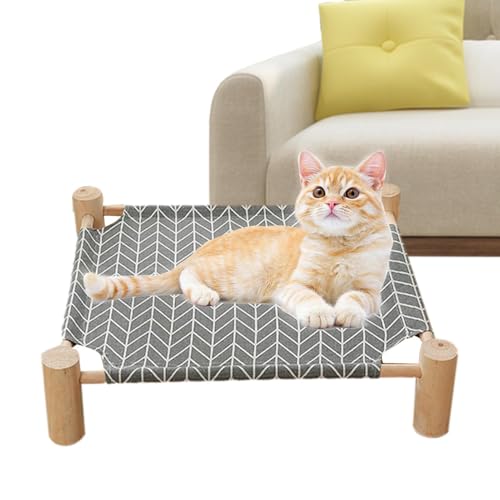 Rrlihjgu Hochkühlendes Bett für den Außenbereich, 53 cm, atmungsaktiv, feuchtigkeitsbeständig, langlebig, bequem, erhöhtes Hundebett, einfache Montage, kühl, für den Innenhof oder den Außenbereich von Rrlihjgu