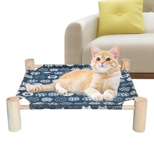 Rrlihjgu Hochkühlendes Bett für den Außenbereich, 53 cm, atmungsaktiv, feuchtigkeitsbeständig, langlebig, bequem, erhöhtes Hundebett, einfache Montage, kühl, für den Innenhof oder den Außenbereich von Rrlihjgu