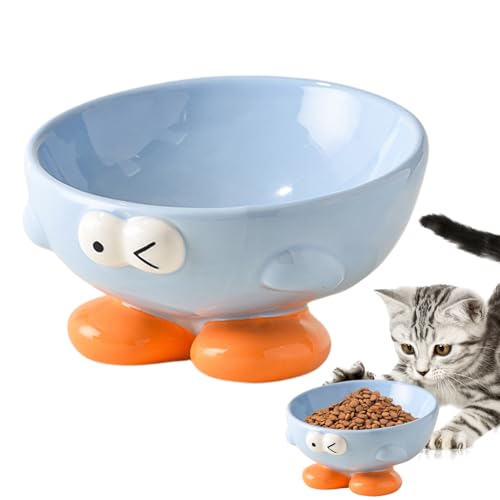 Rrlihjgu Keramik Hundenapf,Niedlicher Gesichtsausdruck Futternapf,Erhöhter Wassernapf - Für Welpen Kitten Küche Schlafzimmer Essbereich Rrlihjgu Keramik Hundenapf,Niedlicher Gesichtsausdruck Futternapf,Erhöhter Wassernapf - Für Welpen Kitten Küche Schlafzimmer Essbereich von Rrlihjgu