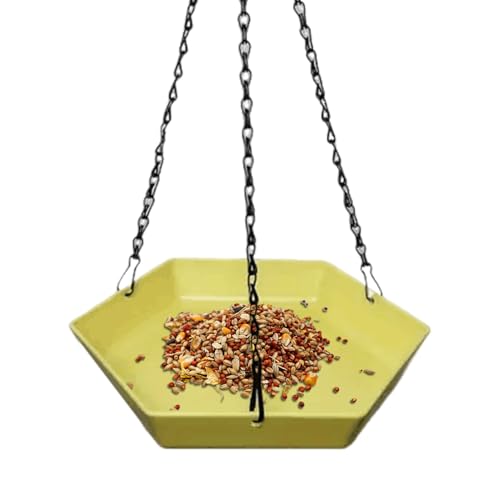 Rrlihjgu Vogelbad für den Garten | Polygonal für Papageien - Gartendekoration mit hängender Wasserschale für begeisterte Familien im Fenster, , Balkon, Terrasse, Hinterhof Rrlihjgu Vogelbad für den Garten | Polygonal für Papageien - Gartendekoration mit hängender Wasserschale für begeisterte Familien im Fenster, , Balkon, Terrasse, Hinterhof von Rrlihjgu