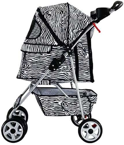 Haustier-Kinderwagen, Premium-Hunde-Kinderwagen für mittelgroße Hunde, Hunde-Kinderwagen, Haustier-Kinderwagen für Welpen, ältere Hunde oder Katzen, mit gemütlichem Kissen Haustier-Kinderwagen, Premium-Hunde-Kinderwagen für mittelgroße Hunde, Hunde-Kinderwagen, Haustier-Kinderwagen für Welpen, ältere Hunde oder Katzen, mit gemütlichem Kissen von RsFiL