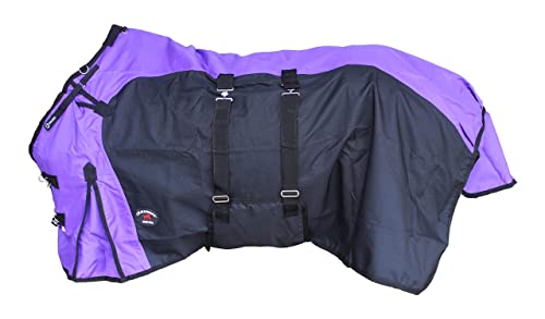 Rsmmpqa 1200D Pferdedecke, wasserdicht, strapazierfähig, Winterdecke, Himbeerschwarz 66, Himbeerschwarz 76 Rsmmpqa 1200D Pferdedecke, wasserdicht, strapazierfähig, Winterdecke, Himbeerschwarz 66, Himbeerschwarz 76 von Rsmmpqa