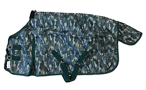 Rsmmpqa 1200D wasserdichte, mittelschwere Winterdecke mit Fleece gefüttert, Größe 80 (50) von Rsmmpqa