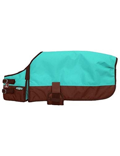 Rsmmpqa Hundedecke Hunter Green Large (Orange Large) (Türkis XX) von Rsmmpqa
