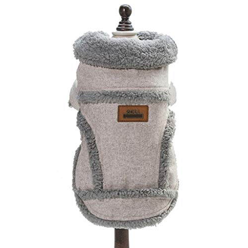 Rsmmpqa Kleidung für kleine Hunde Herbst Winter warme Welpen Haustier Hund Mantel Jacke weiche Fleece Chihuahua Mops Französisch Bulldogge Kleidung Overalls Rsmmpqa Kleidung für kleine Hunde Herbst Winter warme Welpen Haustier Hund Mantel Jacke weiche Fleece Chihuahua Mops Französisch Bulldogge Kleidung Overalls von Rsmmpqa