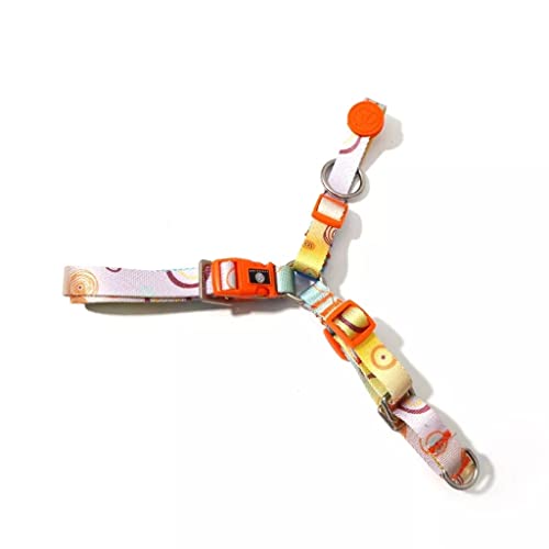 Verstellbares Halsband für Hunde, Brustgurt, Tasche im Graffiti-Stil, Farbe: C, Größe: S, S Verstellbares Halsband für Hunde, Brustgurt, Tasche im Graffiti-Stil, Farbe: C, Größe: S, S von Rsmmpqa