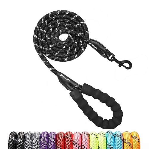 Rttochfy Strapazierfähige Hundeleine, 6,2 m, 1,2 m, 1,5 m, 1,8 m, 2 m, 3 m, 3 m, mit bequemem, gepolstertem Griff und reflektierend, Welpen-Trainingsleine für kleine, mittelgroße und große Rassen, Rttochfy Strapazierfähige Hundeleine, 6,2 m, 1,2 m, 1,5 m, 1,8 m, 2 m, 3 m, 3 m, mit bequemem, gepolstertem Griff und reflektierend, Welpen-Trainingsleine für kleine, mittelgroße und große Rassen, von Rttochfy