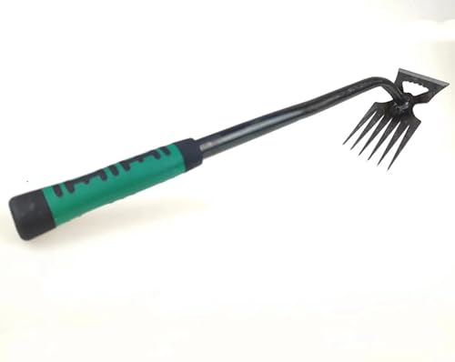 Ruaizel 2 Stück Unkraut Entferner Gerät, Gartenarbeit Hand Unkrautstecher, Neu Unkraut Artefakt Entwurzelungs Werkzeug mit 5/6/11 Zähne, Gartenwerkzeug für Gras Graben Umpflanzen Jäten (6 Zähne) Ruaizel 2 Stück Unkraut Entferner Gerät, Gartenarbeit Hand Unkrautstecher, Neu Unkraut Artefakt Entwurzelungs Werkzeug mit 5/6/11 Zähne, Gartenwerkzeug für Gras Graben Umpflanzen Jäten (6 Zähne) von Ruaizel